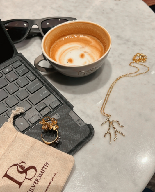 Twig Pendant And Chain