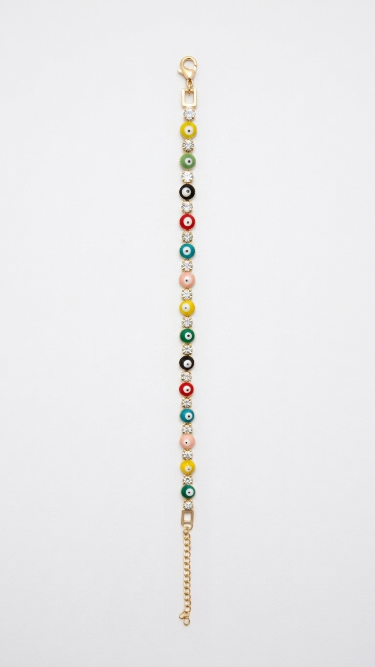 Evil Eye Tennis Bracelet