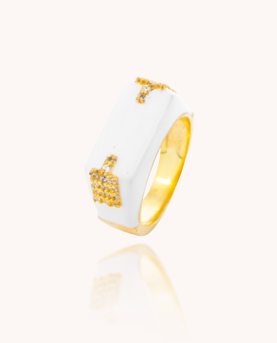 Victorian Enamel Ring