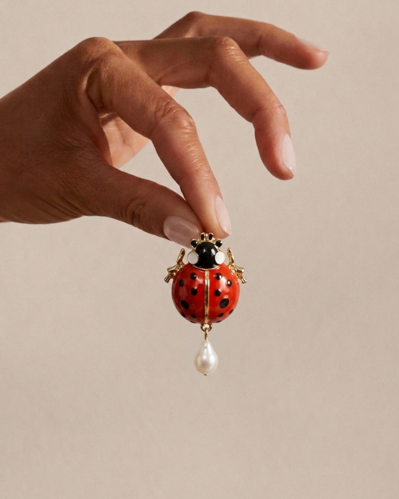 Lady Bug Stud