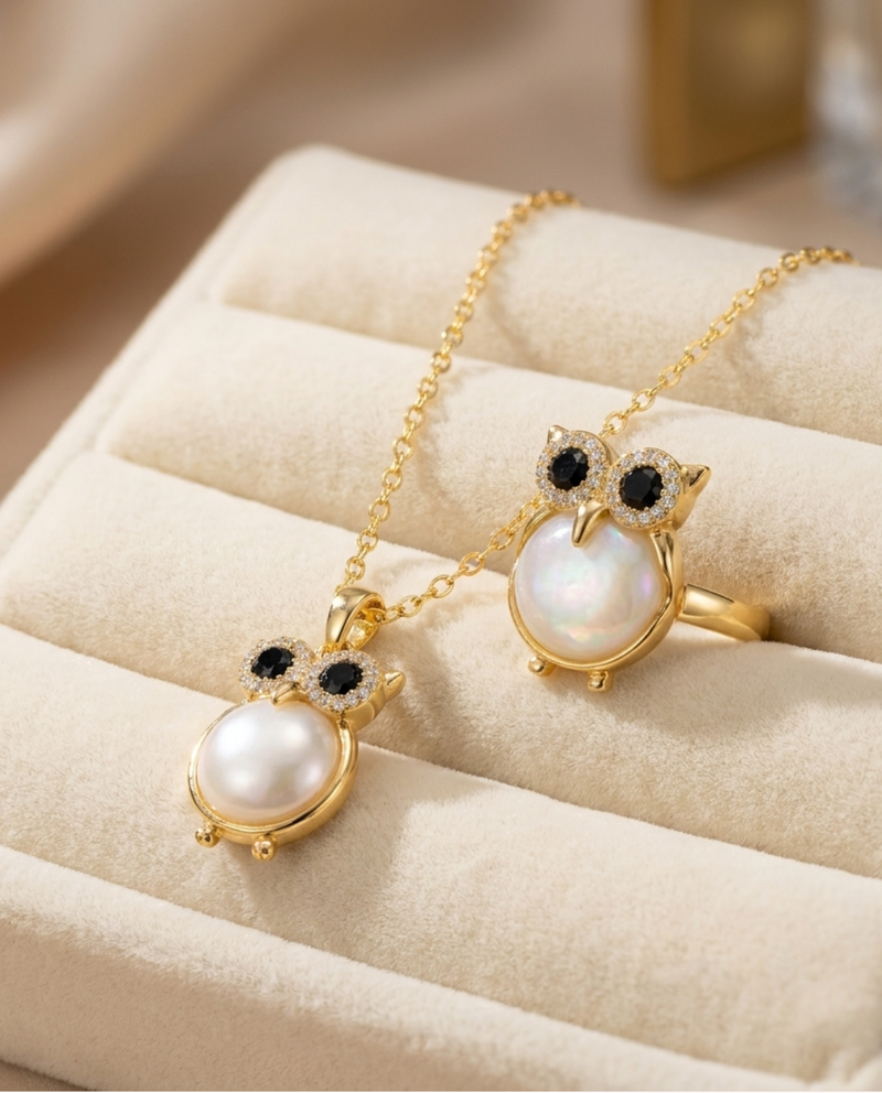Hedwig Pendant + Hedwig Ring