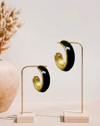 Midnight Luxe Hoop