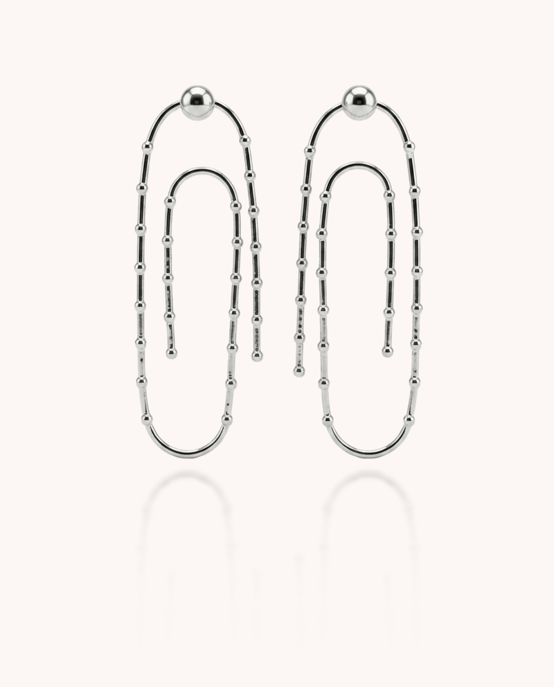 Paper Clip Earrings