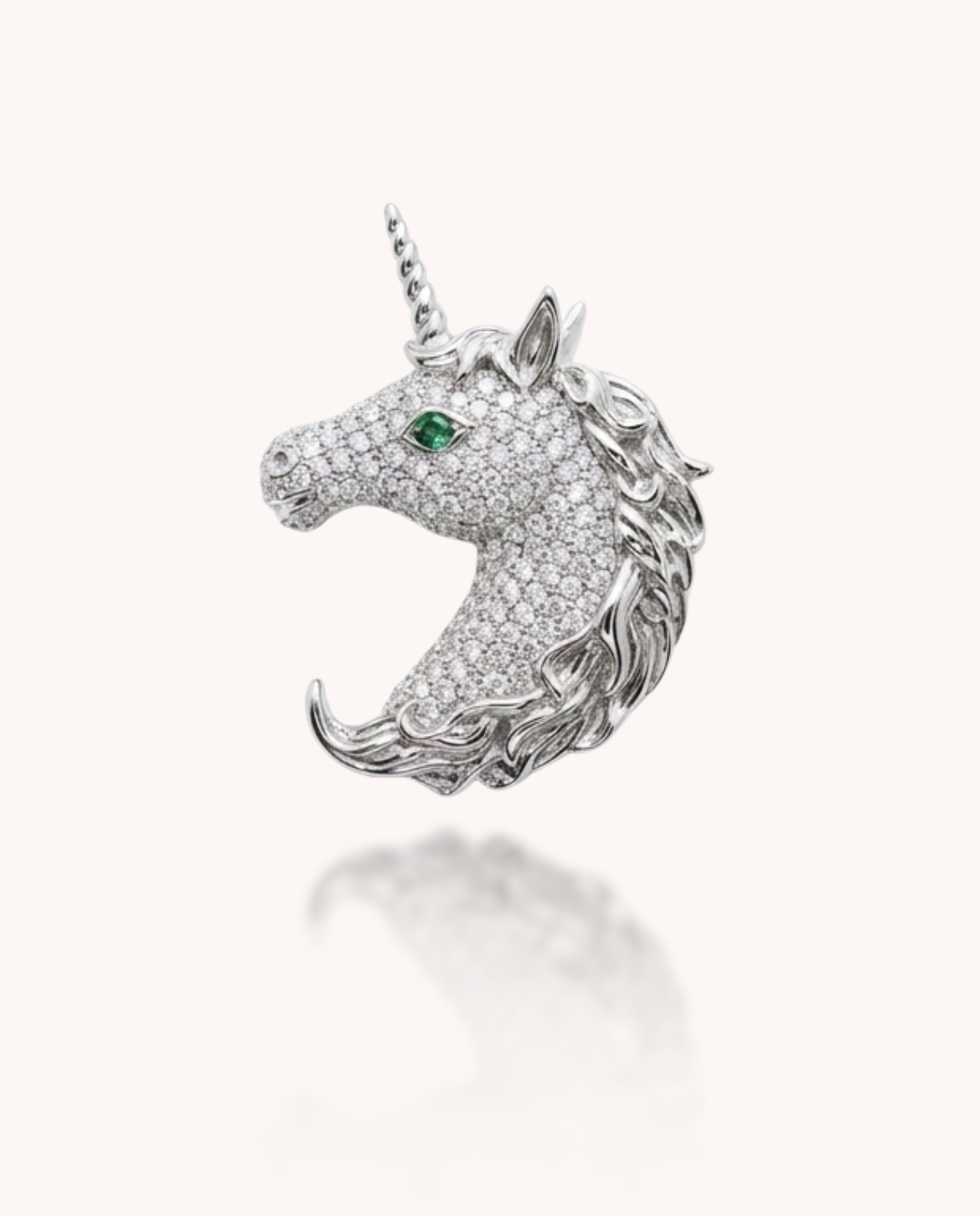 Unicorn Brooch