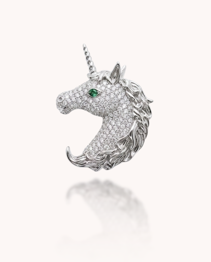 Unicorn Brooch