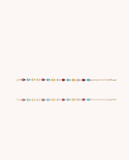 Gem Confetti Bracelet