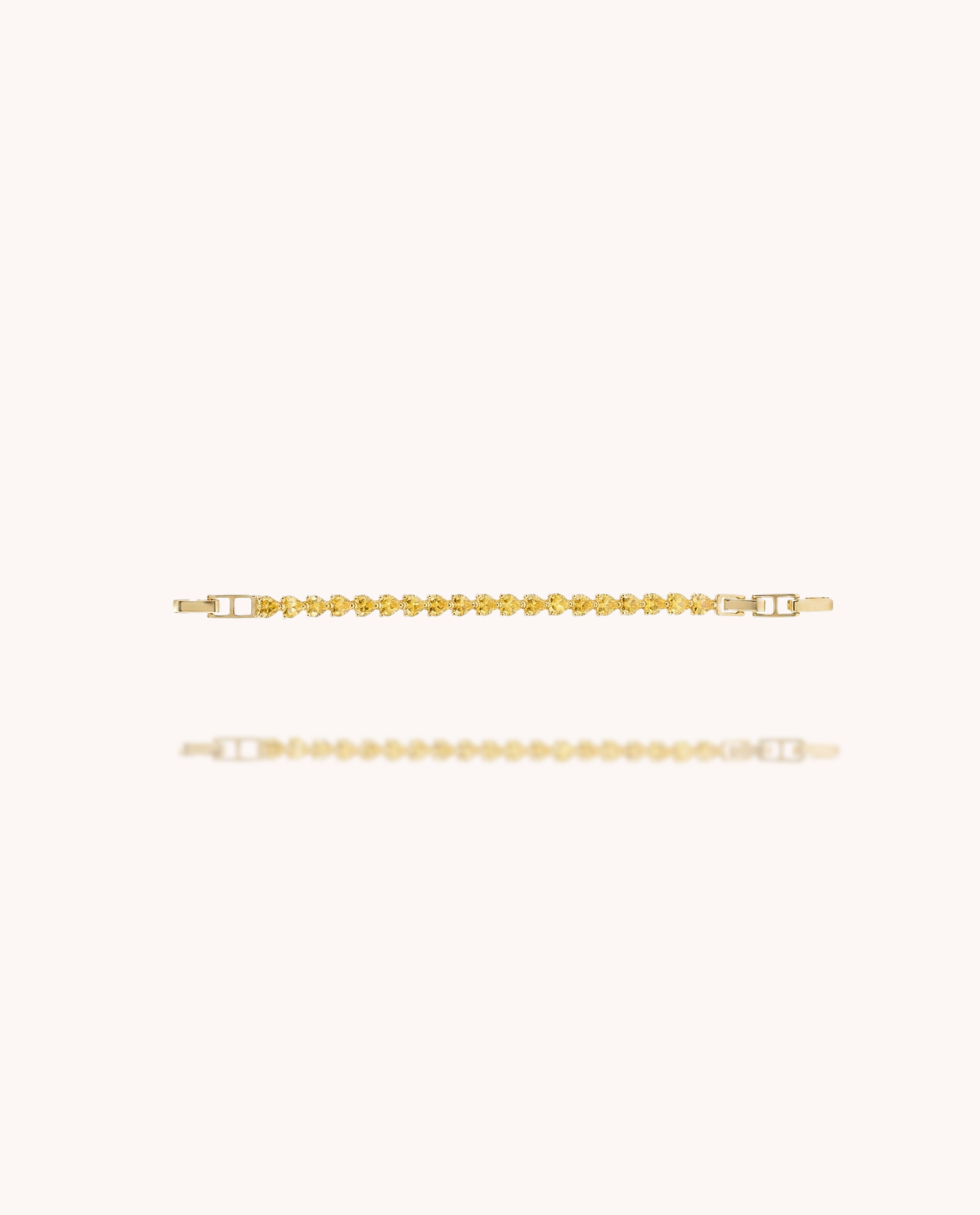 Marigold Hearts Bracelet
