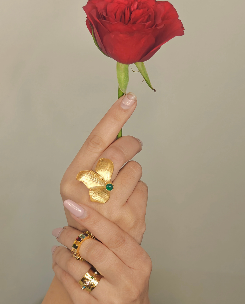 Leafy Ring