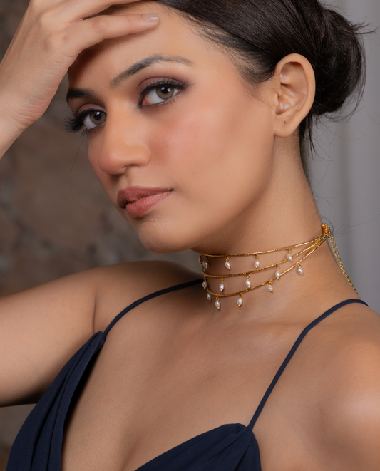 pearl choker