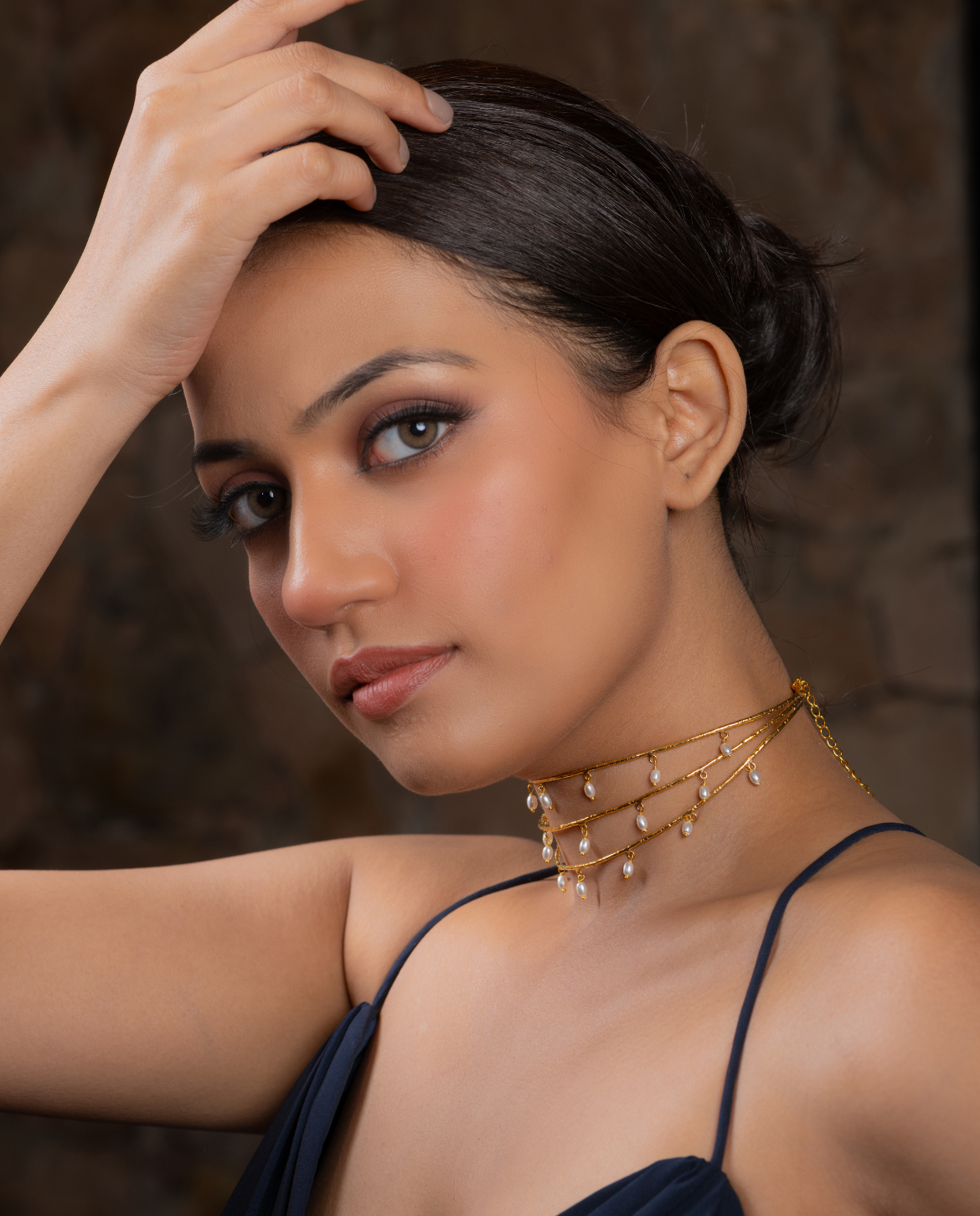 pearl choker
