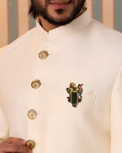 Shrinath Ji Brooch