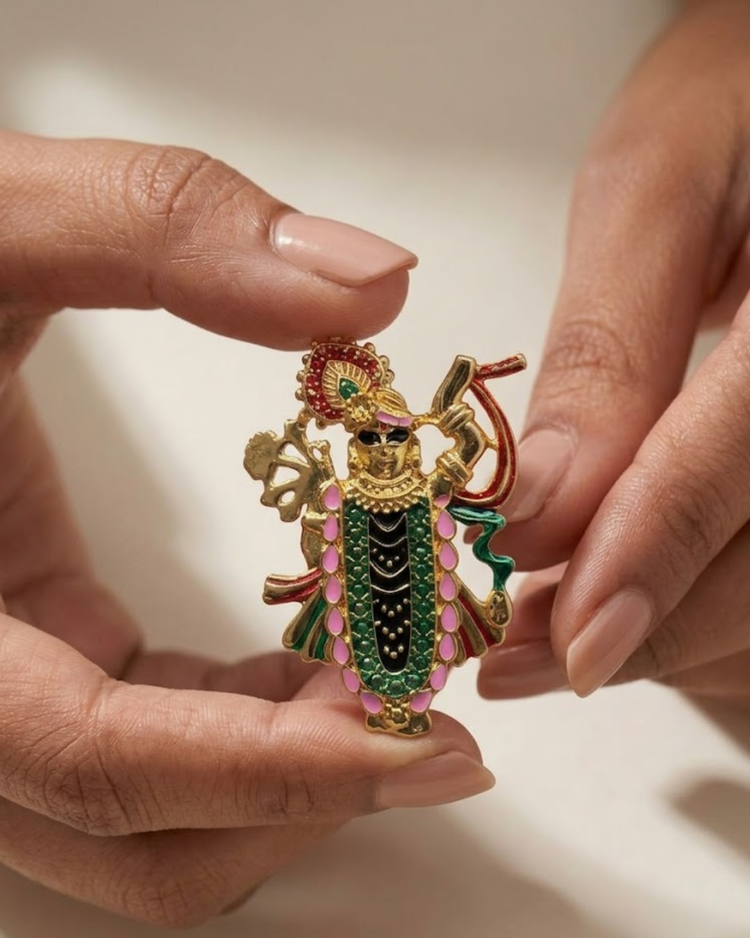Shrinath Ji Brooch