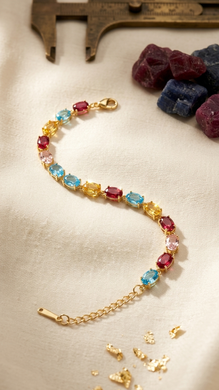 Gem Confetti Bracelet
