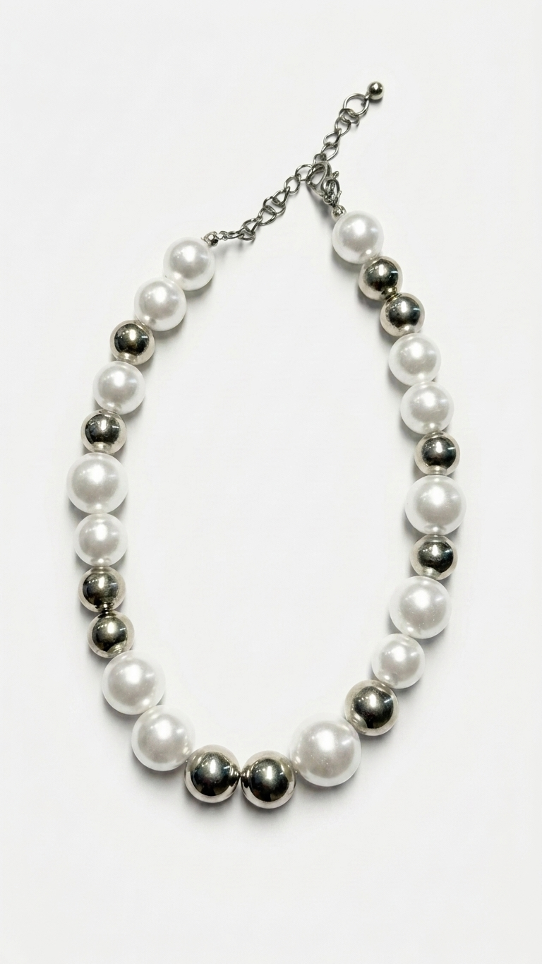Bali Pearl Choker (Shell pearls)