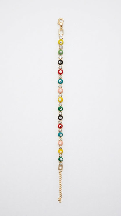 Evil Eye Tennis Bracelet