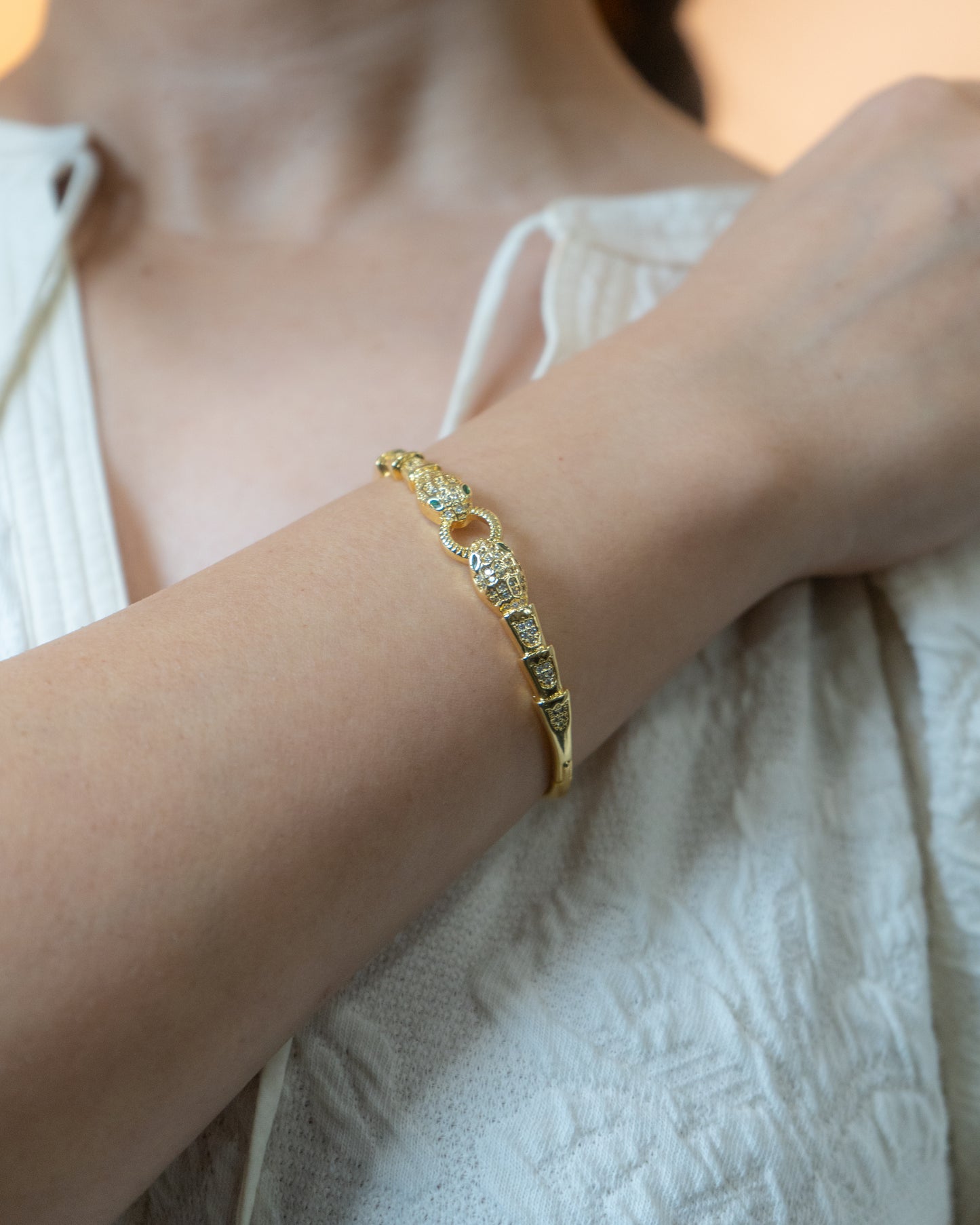 Textured Snake Bracelet
