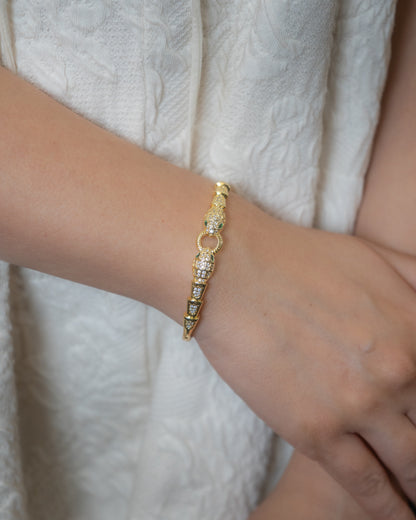 Textured Snake Bracelet