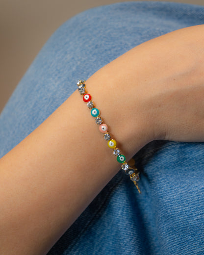 Evil Eye Tennis Bracelet