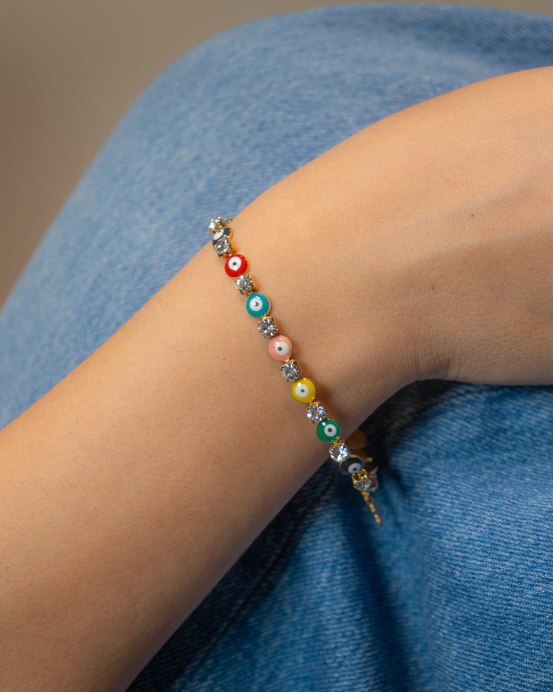 Evil Eye Tennis Bracelet