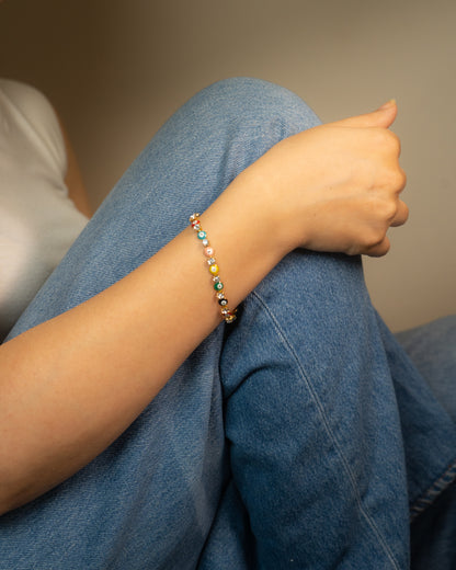 Evil Eye Tennis Bracelet