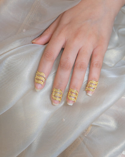 Mahfuz Nail Ring Set Of 2