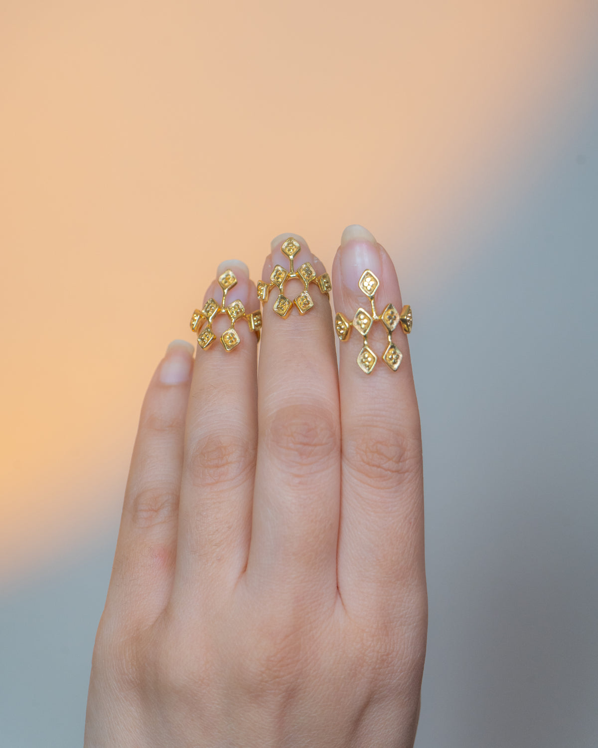 Irum Nail Ring Set - 2