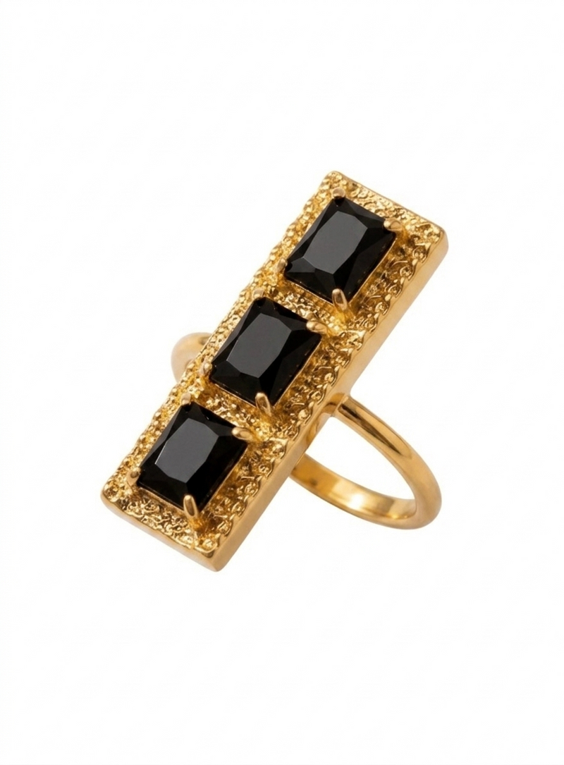 Three- Stone Ring