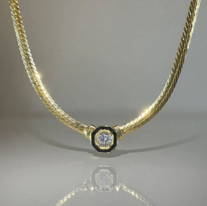 retro baggette chain