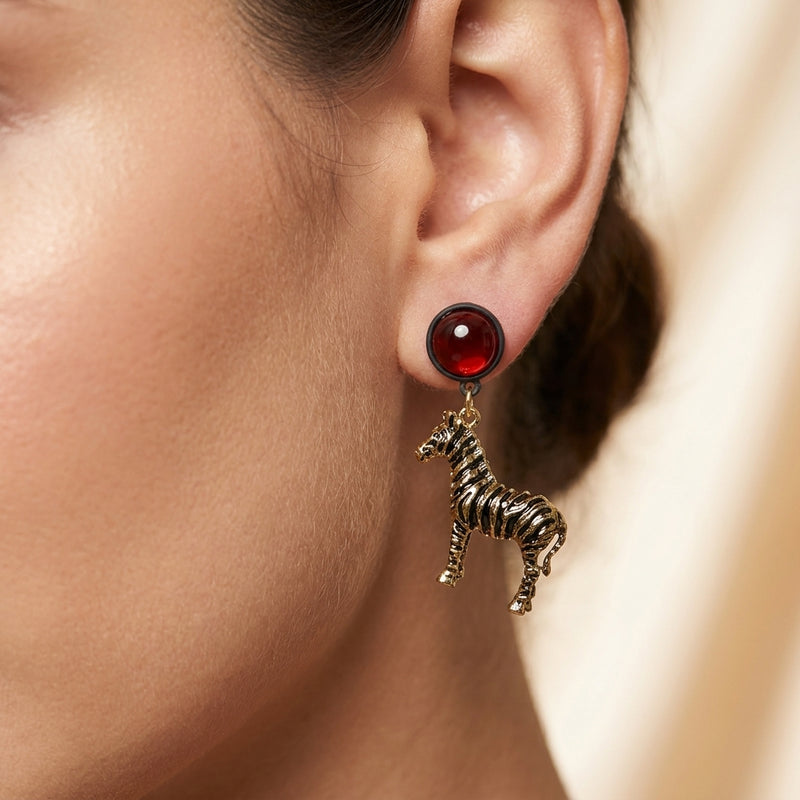 Giraffe earrings