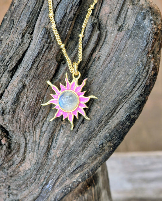 Star Moonstone Pendant