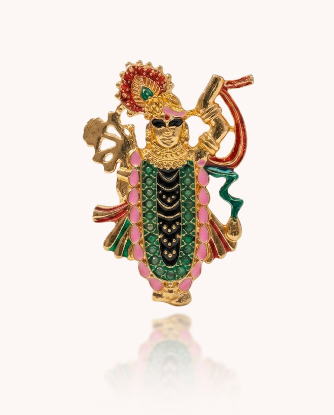 Shrinath Ji Brooch