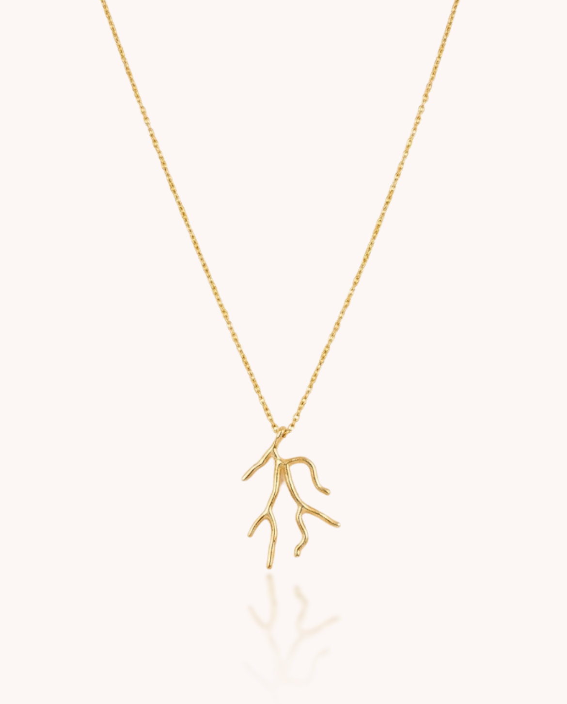 Twig Pendant And Chain