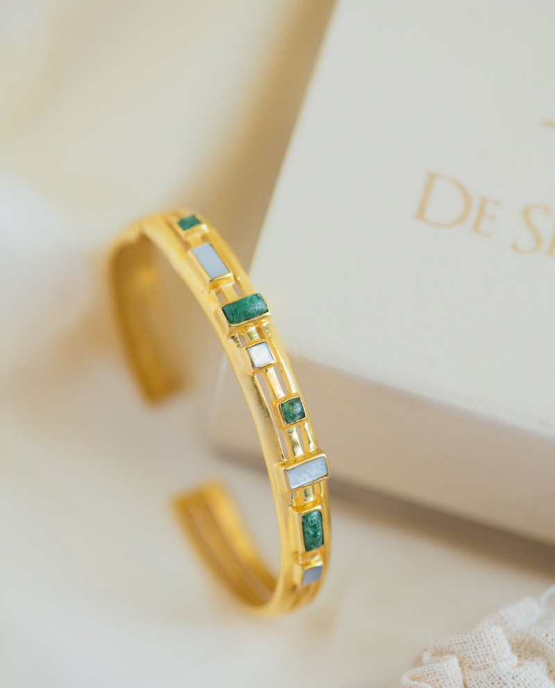 Athena Greek Cuff
