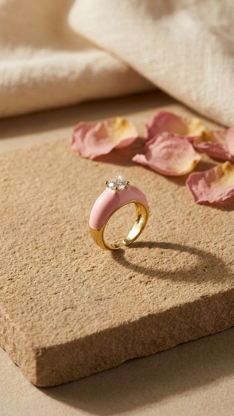 Zircon Ring Adjustable