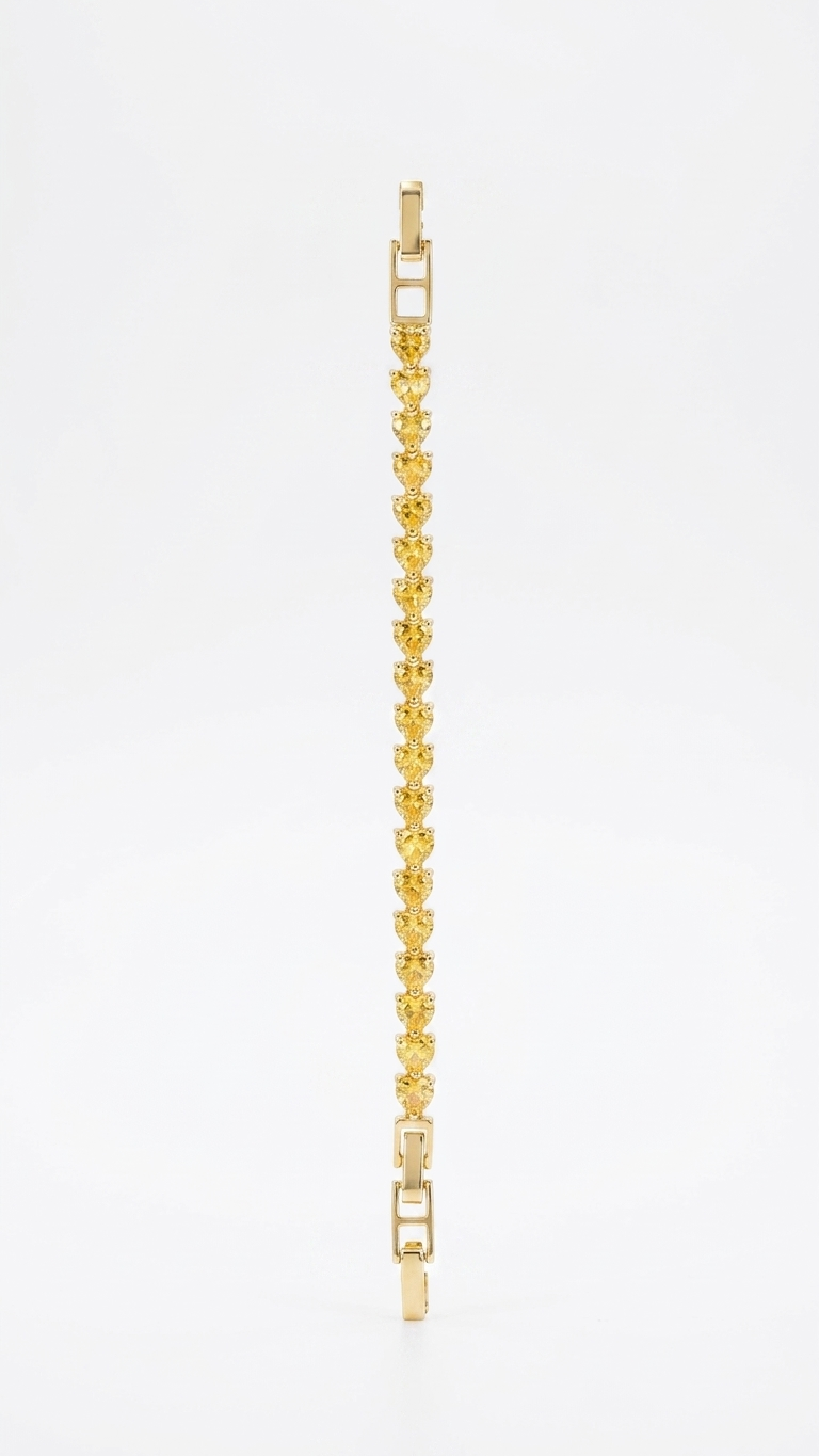 Marigold Hearts Bracelet