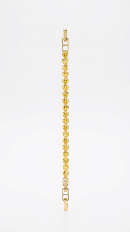 Marigold Hearts Bracelet