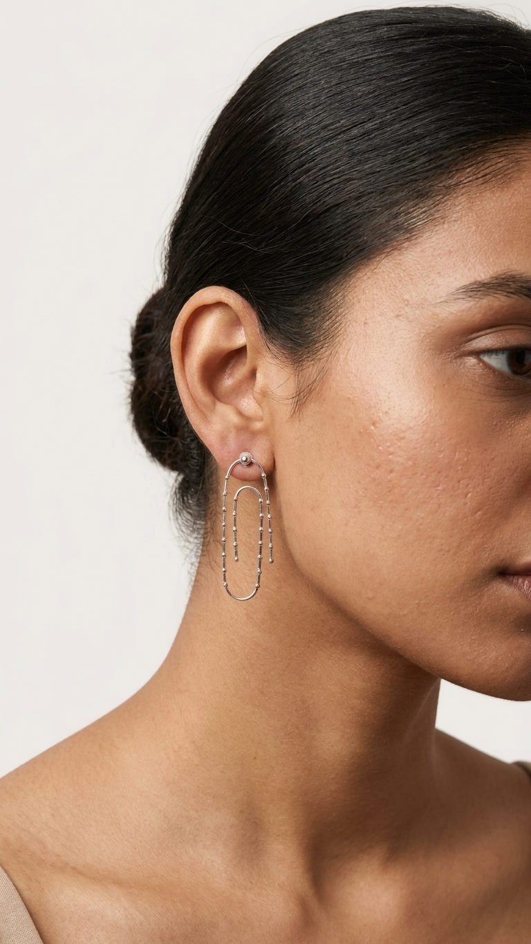 Paper Clip Earrings