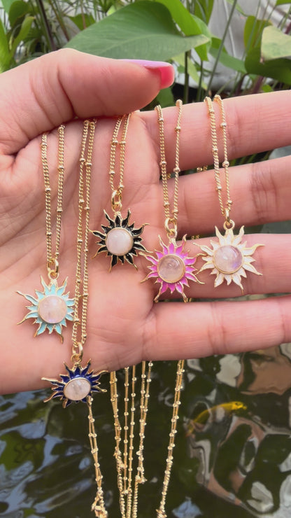 Star Moonstone Pendant