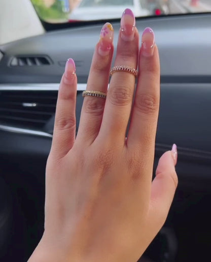 Chole  zircon ring